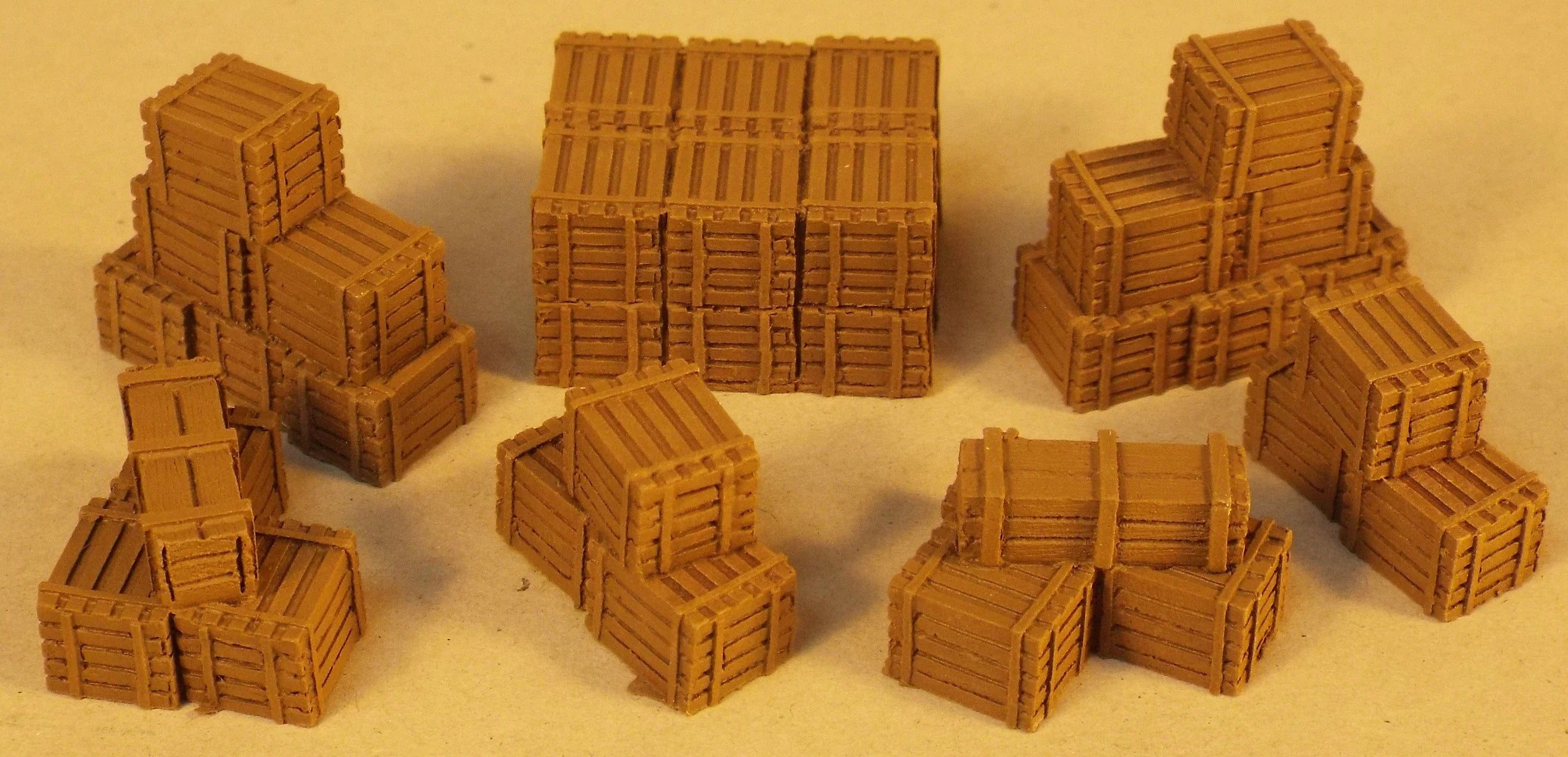 Wooden Crates - Bundle