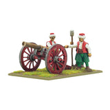 Ottoman Field Gun and x3 Gun Crew with Entrenching Tools