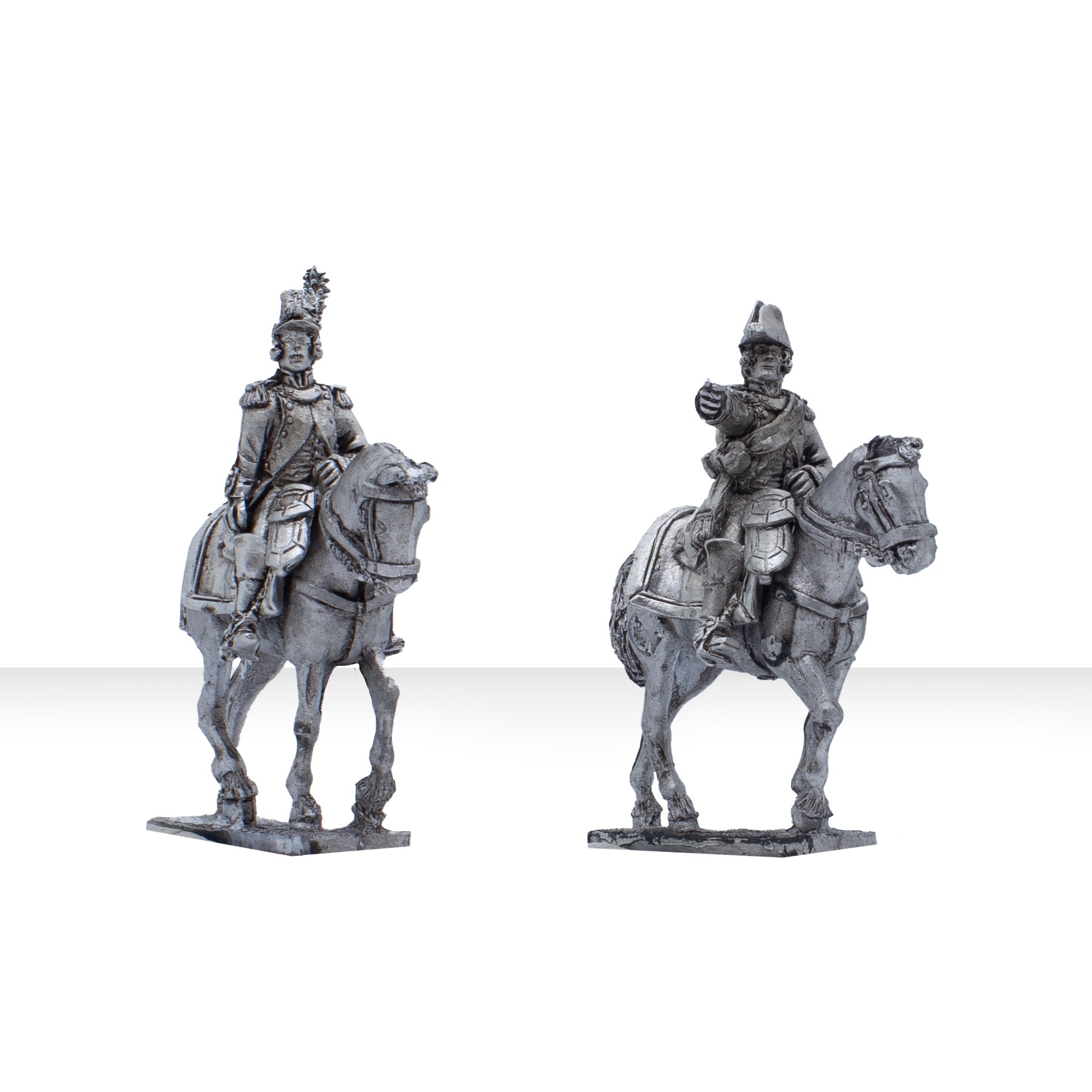 French Mounted Officers x2