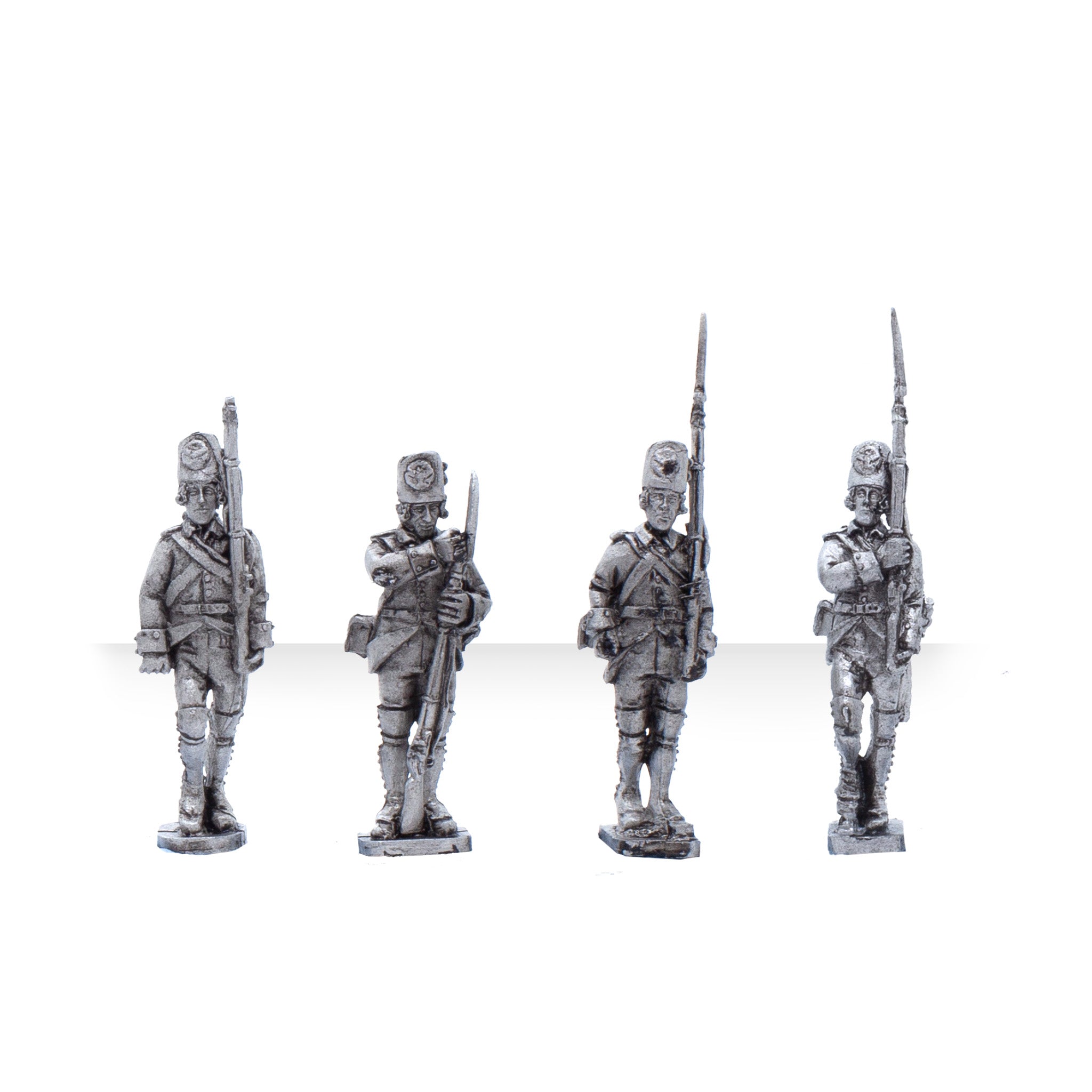 Austrian Musketeers Marching Infantry x4