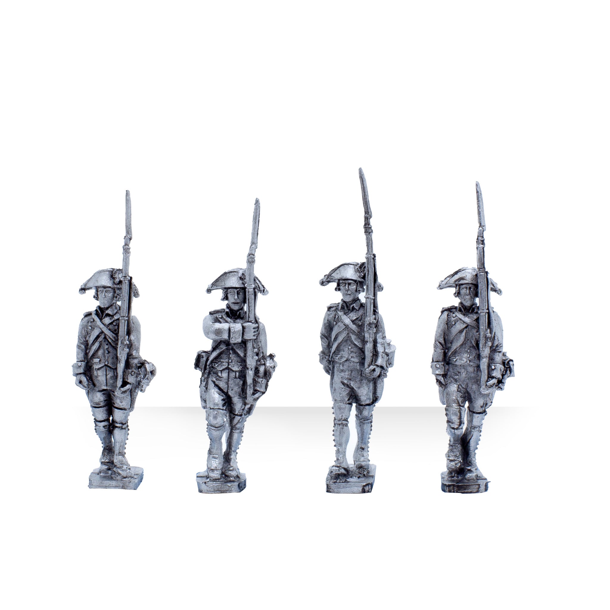 Dutch Musketeers Marching Infantry x4