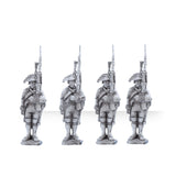 Dutch Guard Infantry at Attention x4