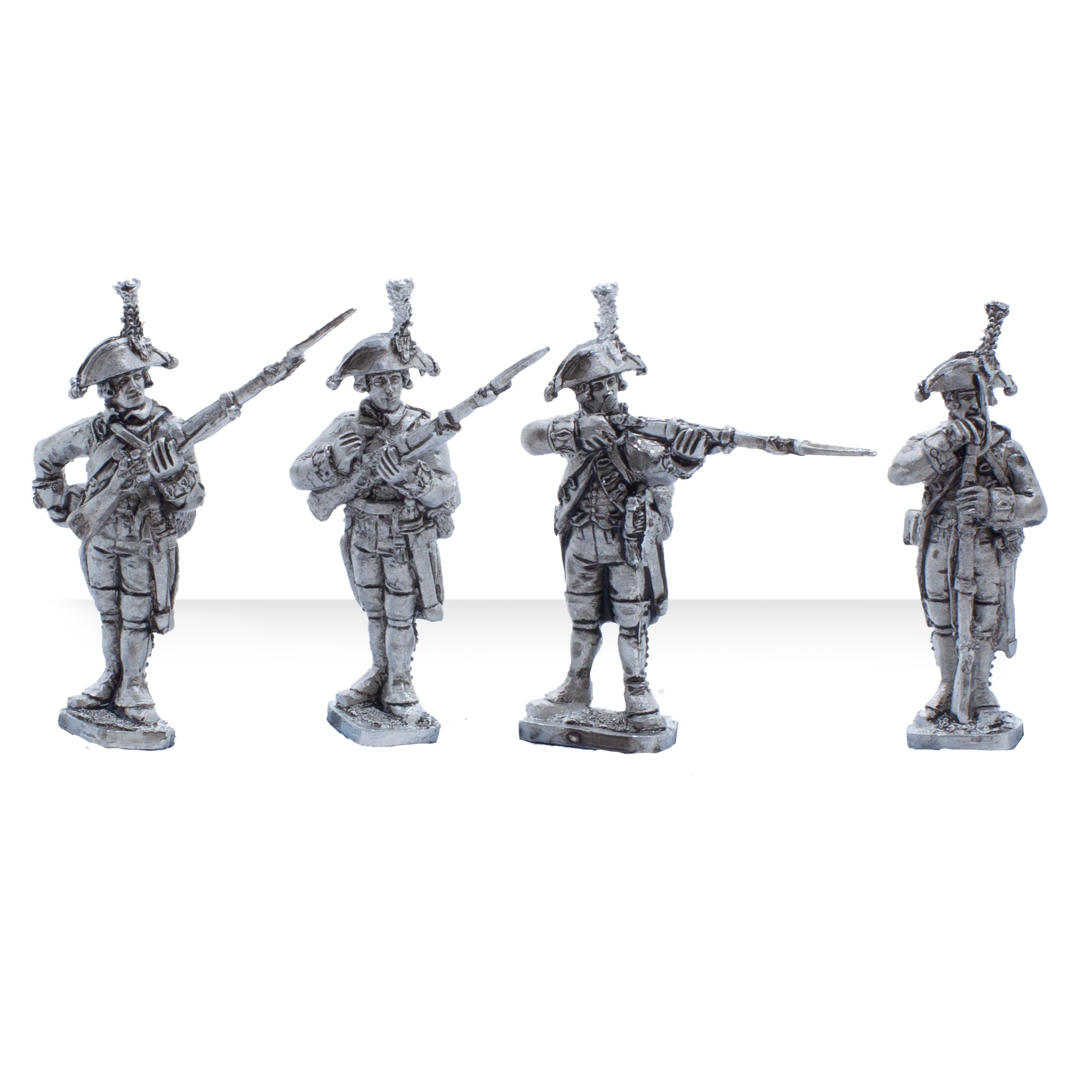 Dutch Guard Firing Line Infantry x4