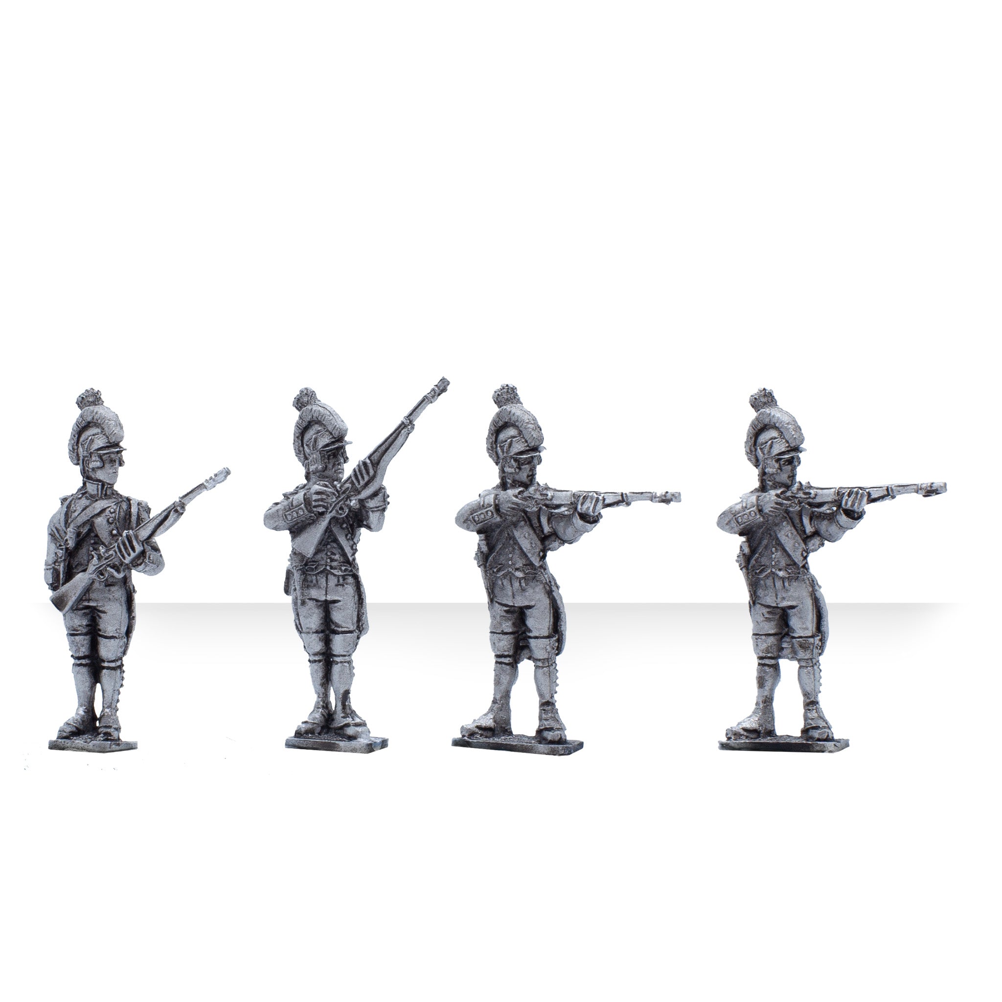Soldiers of the Ancien Regime Firing Line Infantry x4