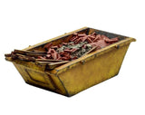 Builders Skip (Filled with Brick Rubble)