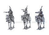 French Cuirassier Cavalry Command x3