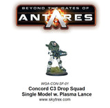 Concord C3 Drop Squad - Single Model w. Plasma Lance