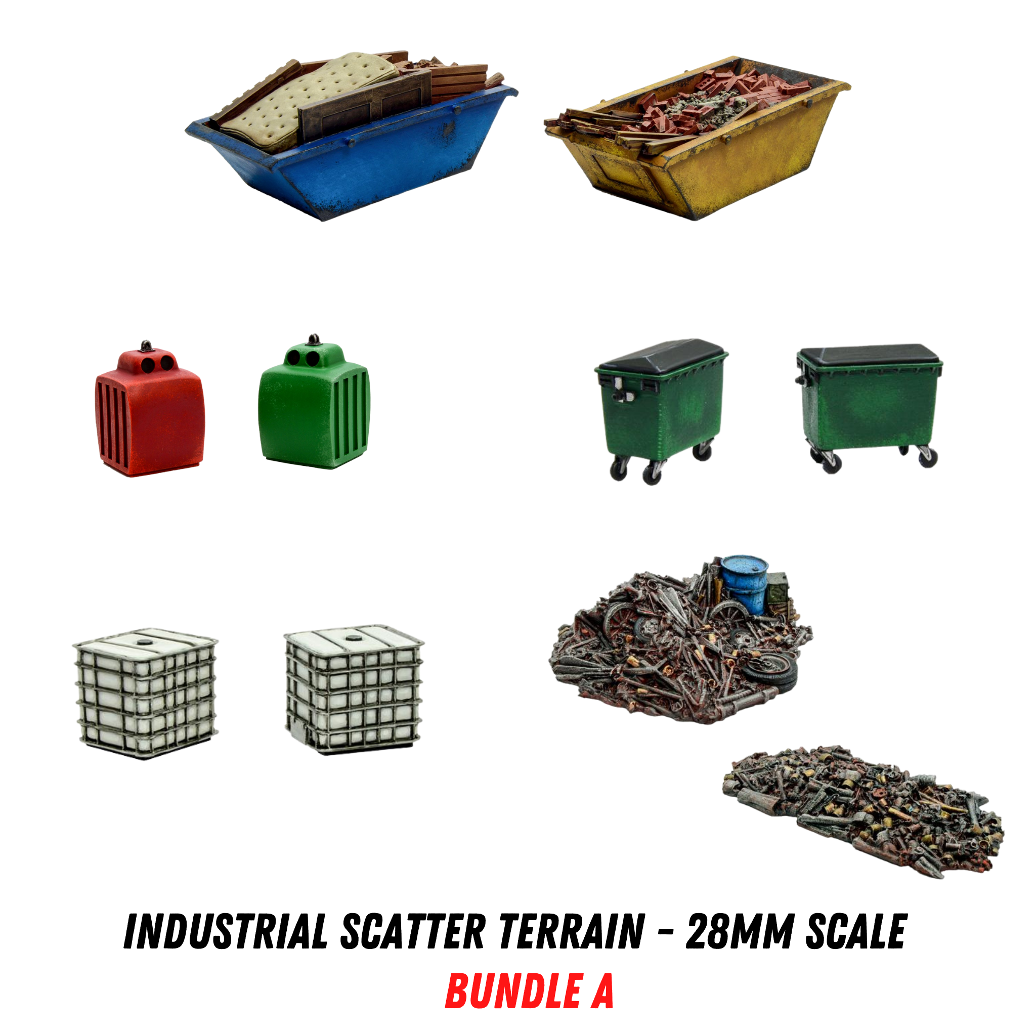Industrial Scatter Terrain: Bundle A