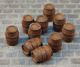 Medium Wooden Barrels (metal x10)