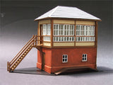 L & Y Gable Roof/Brick Base Signal Box