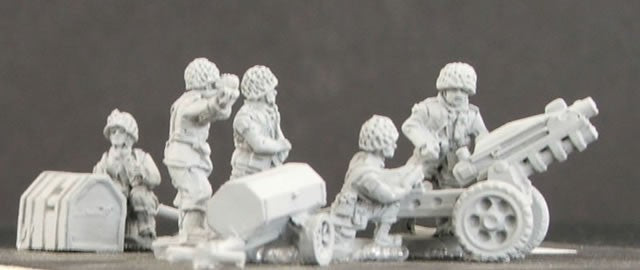 3 x 75mm Pack Howitzer with US Para Crews