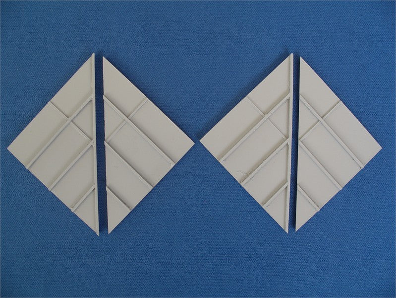 2 Pairs Canopy Corner Sections