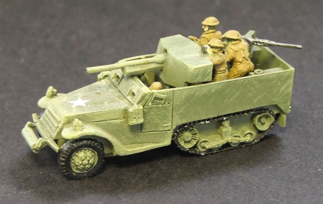 M3 75mm GMC SPG with Crew