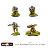 Boromite Specialist Support Team with Plasma Light Support