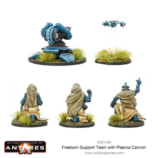 Freeborn Support Team with Plasma Cannon