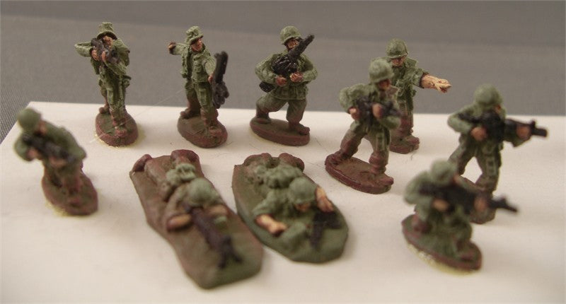 U.S. Infantry squad (10 figs)