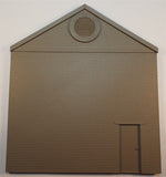Brick Single Storey Gable End Panel with Pedestrian Door