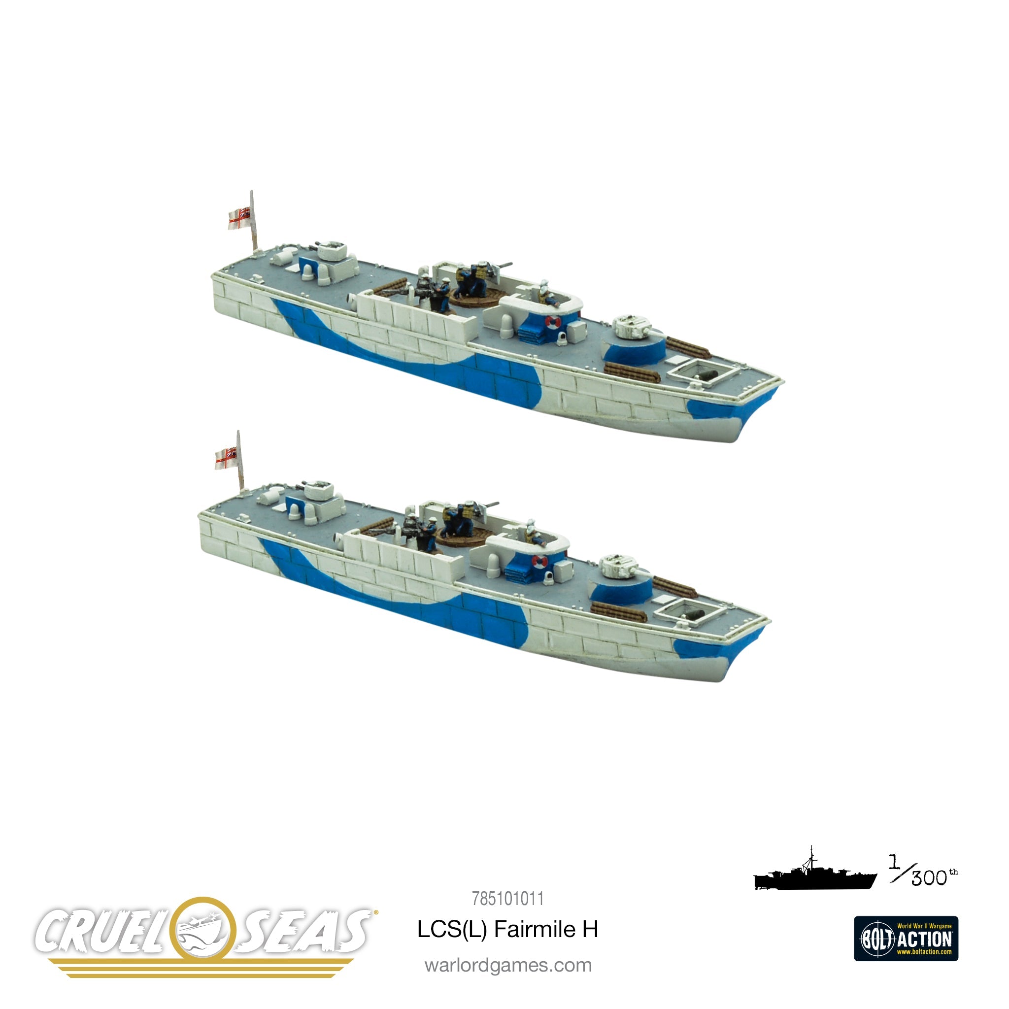 Cruel Seas: LCS(L) – Fairmile H