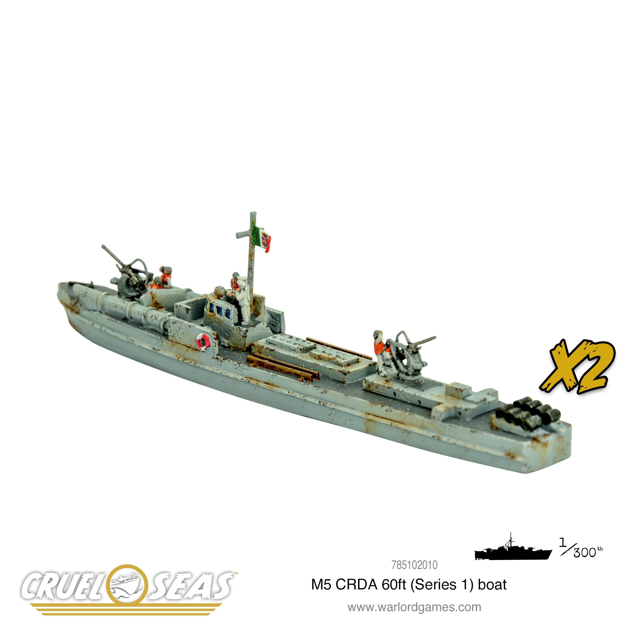 Cruel Seas: M5 CRDA 60t (Series 1) boat