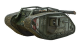 Mark IV (Male), British WWI Tank