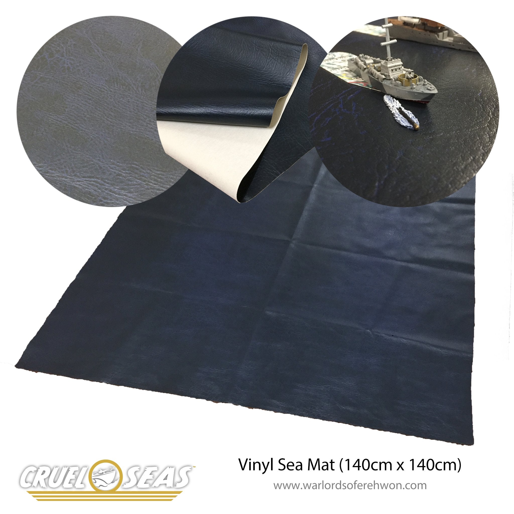 Cruel Seas vinyl Sea Mat (140cm x 140cm)