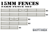 Assorted Farm Fences (15mm)