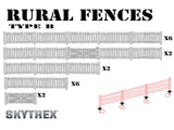 Assorted Village Fences (28mm)
