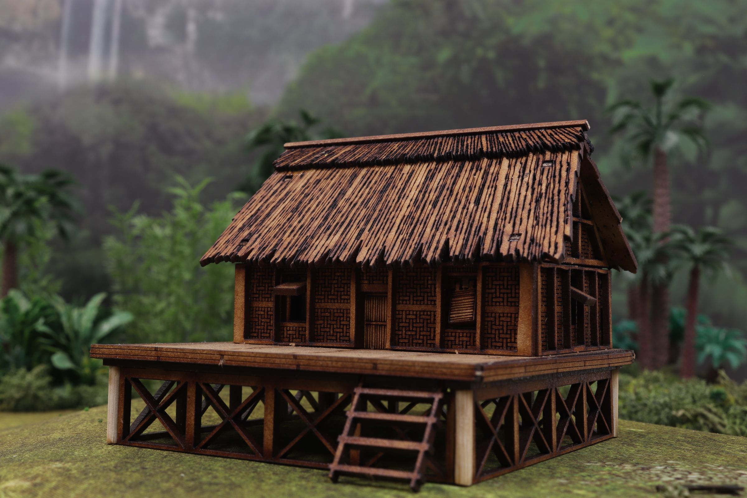 Small East Asian Shanty (15mm)