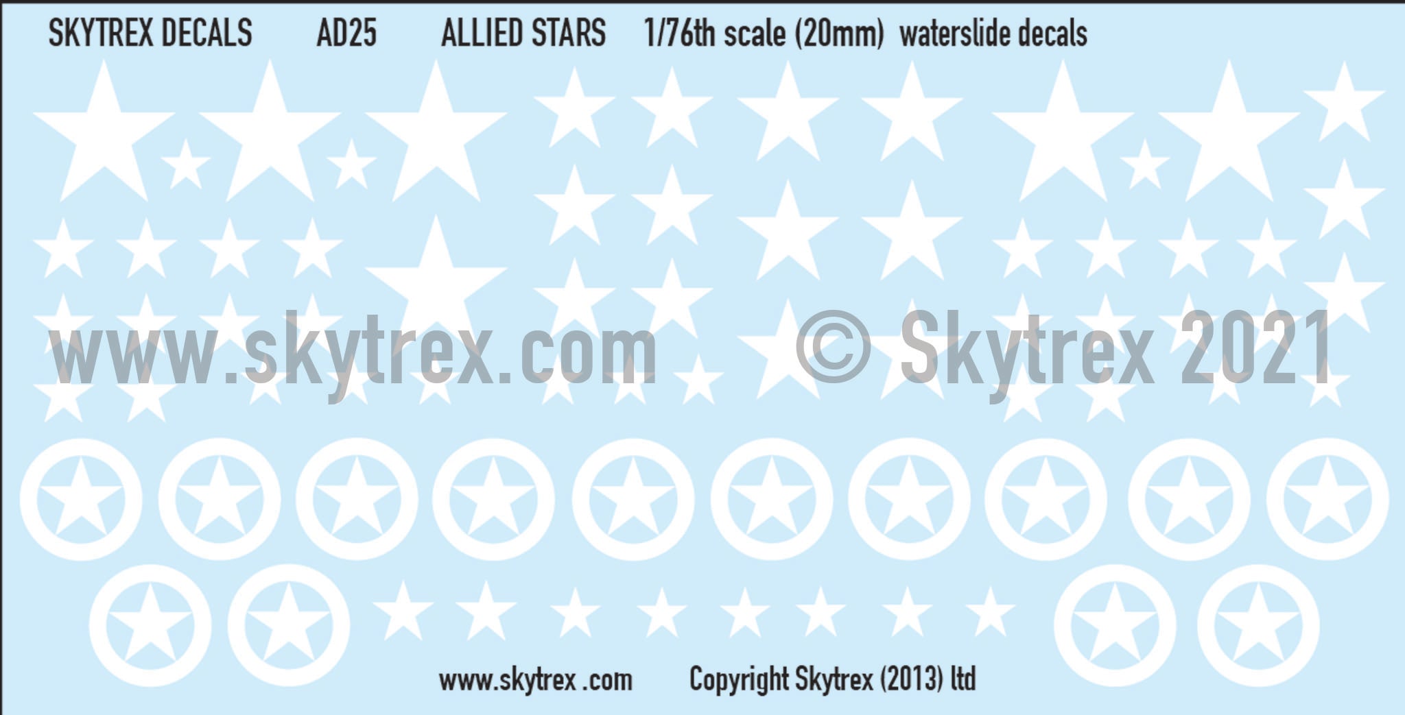 Allied Stars (20mm) *NEW*