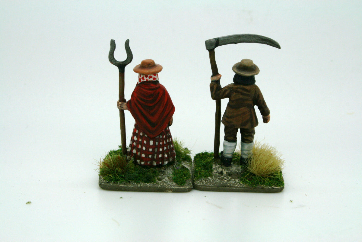 WELSH PEASANT COUPLE 28mm